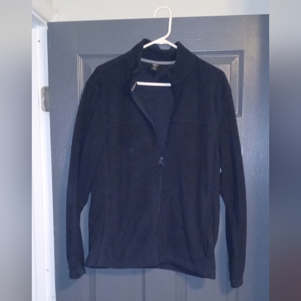Blue Full-Zip Fleece Jacket Womans M